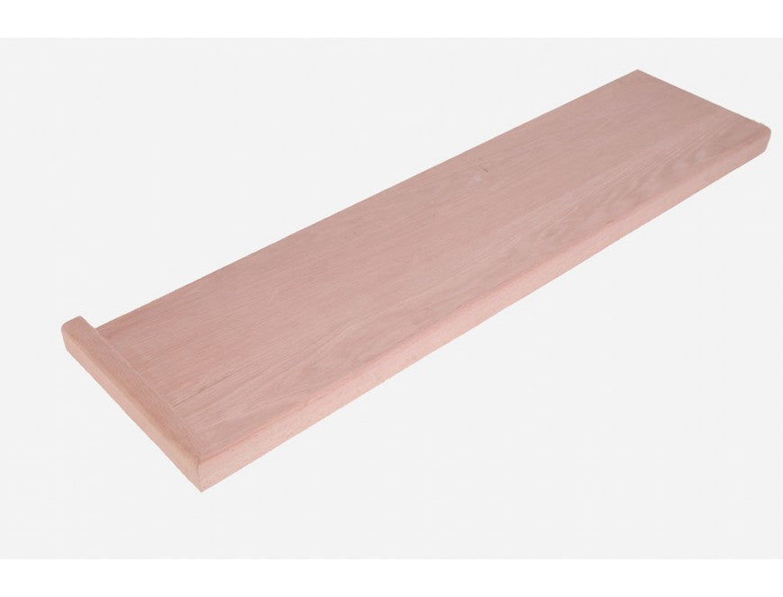 42" Red Oak Directional Right or Left Open Steps