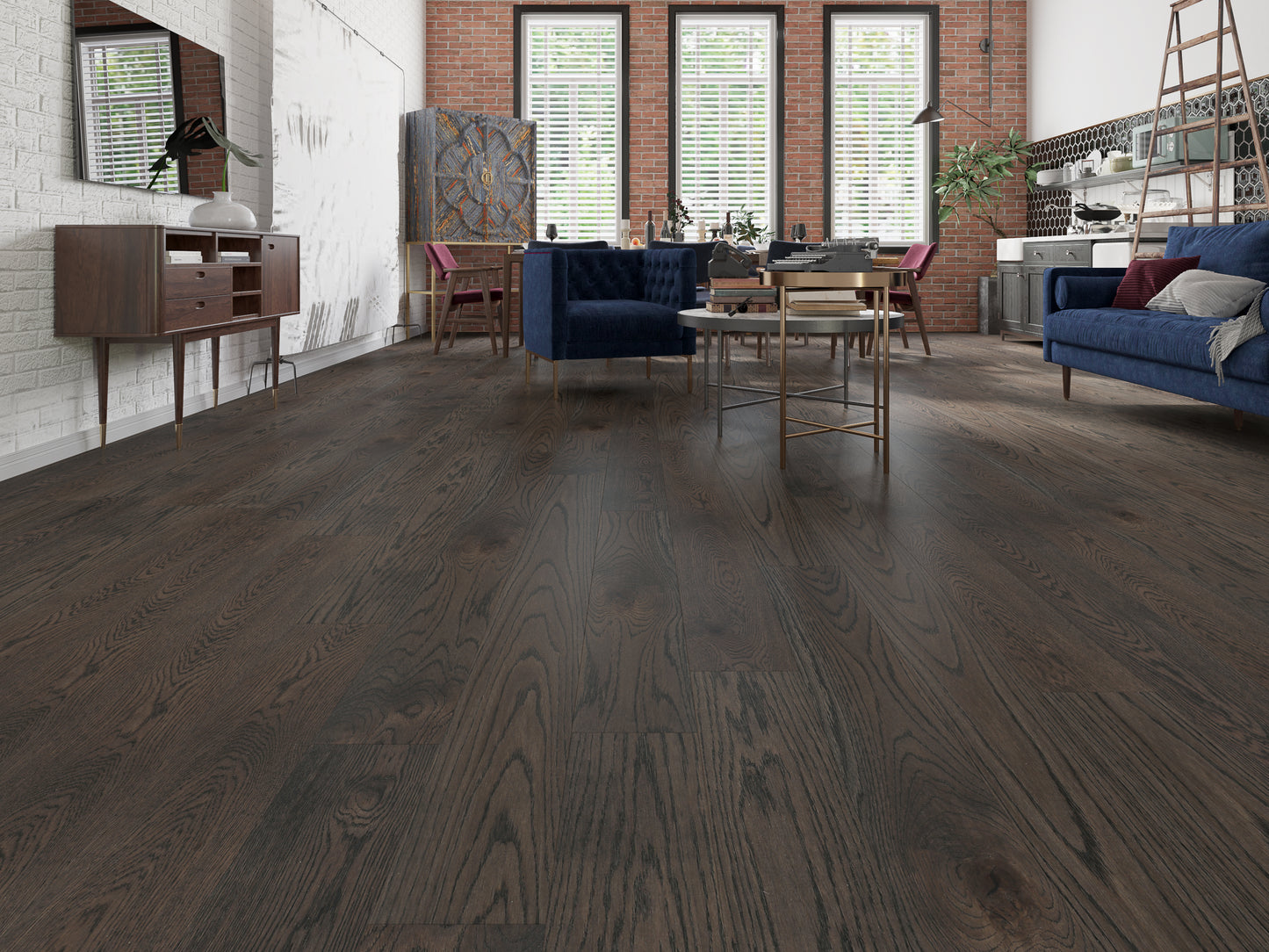 5" Oak Coffee Click $4.29/sqft