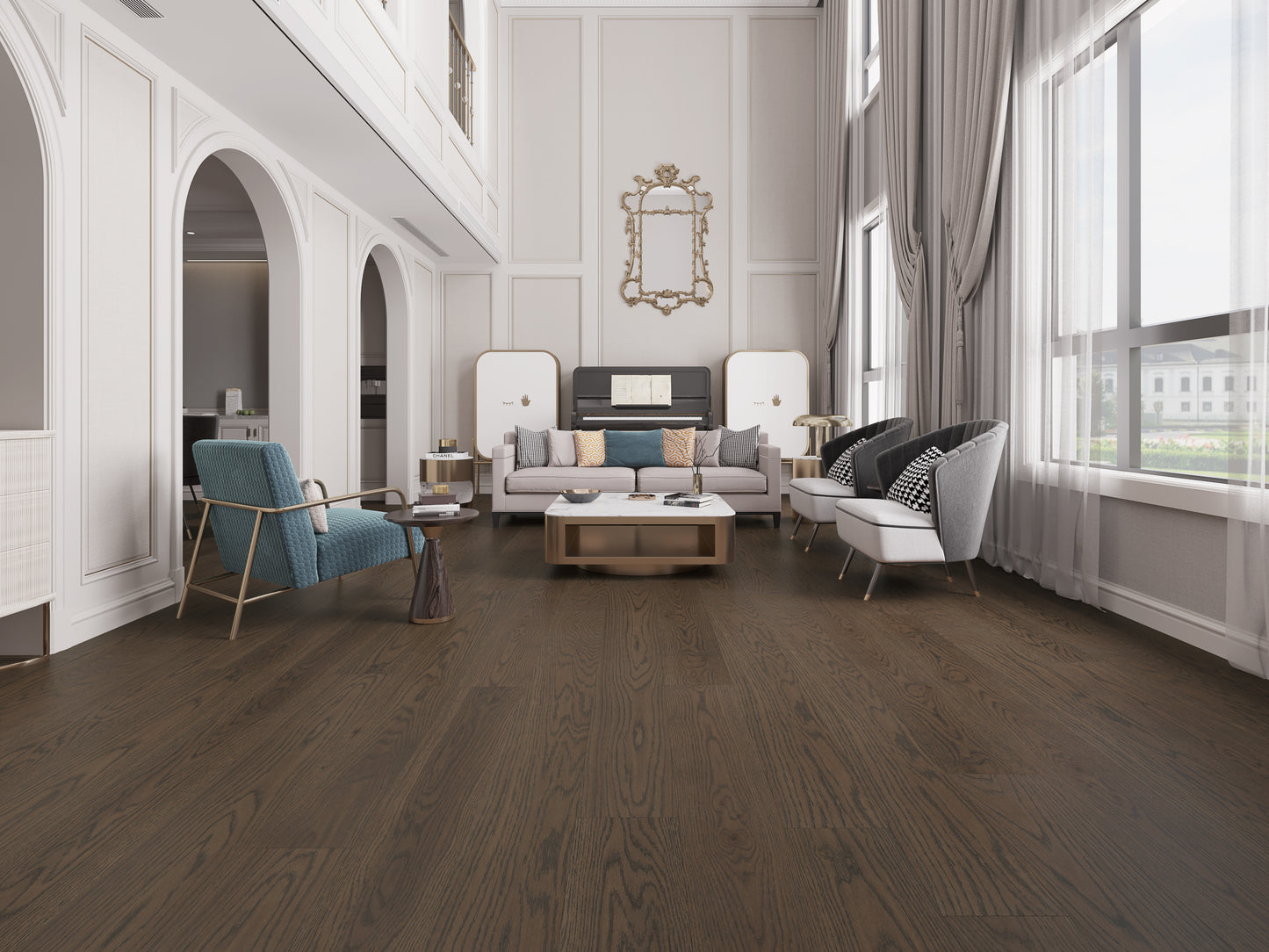 7" Oak Richmond Gold T&G $4.99/sqft
